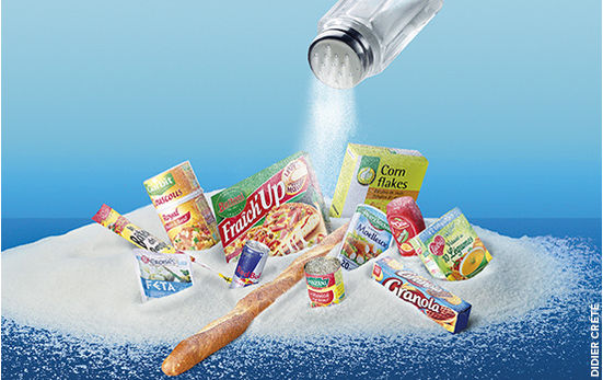 Analyse - Encore trop de sel caché dans les aliments