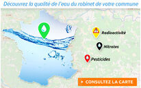 Carte interactive de la qualité de l’eau