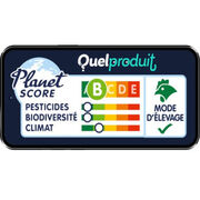 Application « QuelProduit » Un score environnemental fiable et compréhensible pour plus de 135 000 aliments grâce au Planet-Score