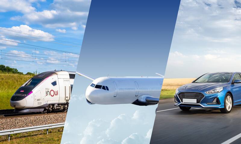 Destinations françaises Le train loin d’être toujours le moins cher !