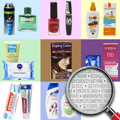 Substances indésirables dans les cosmétiques Plus de 1000 produits épinglés !