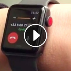 Apple Watch Series 3 (vidéo) Une montre pour téléphoner