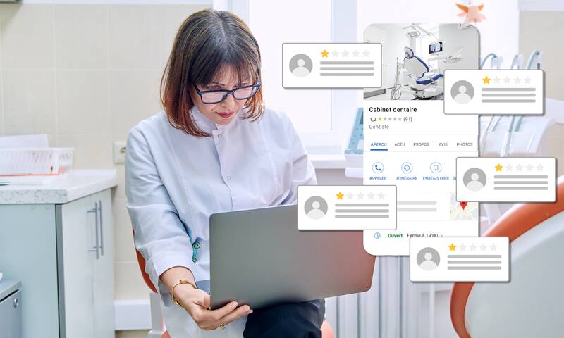 Avis en ligne Une professionnelle de santé fait supprimer sa fiche Google