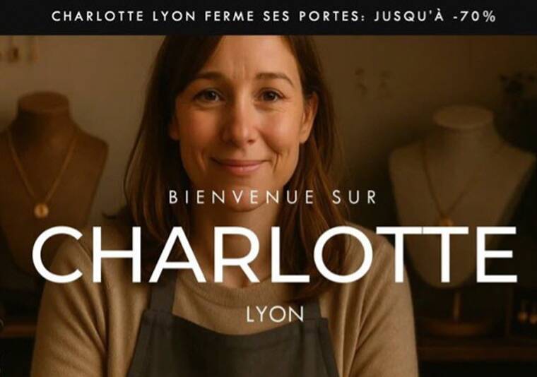 Le site Charlotte-lyon.com a été fermé par la répression des fraudes en raison de pratiques commerciales trompeuses. Image