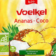 Boisson ananas-coco de Voelkel Quand les fruits racontent des salades