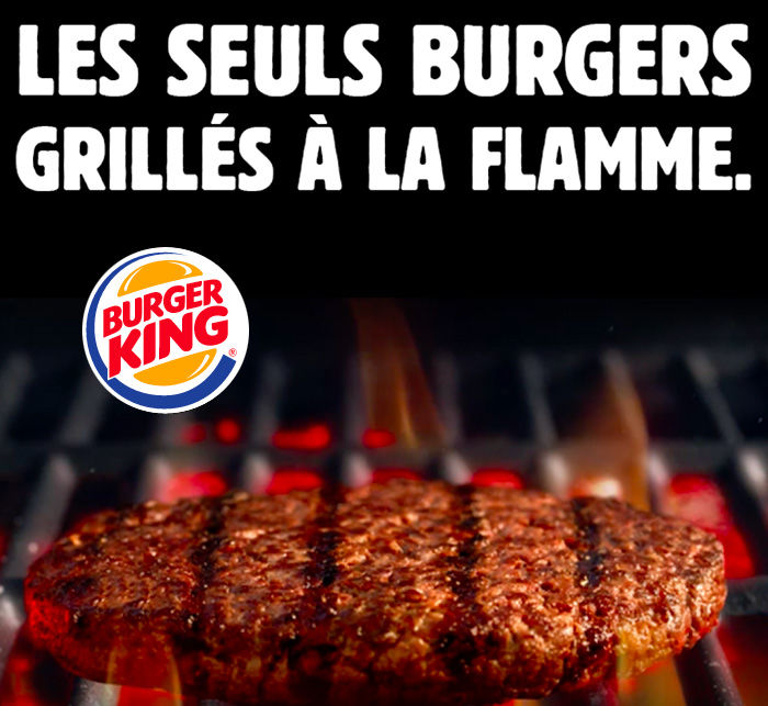 encadre burger king flamme