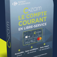 Carrefour banque Décryptage du compte courant low cost C-Zam