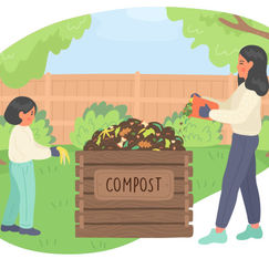 Compost (infographie) Vous et le compostage
