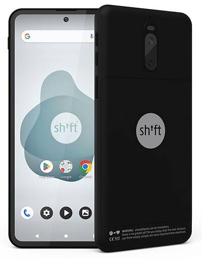 Le Shiftphone 8.1 est vendu 651 €. Image
