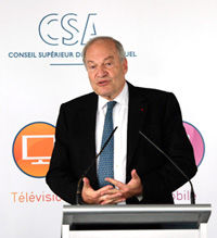 Michel Boyon, président du CSA.