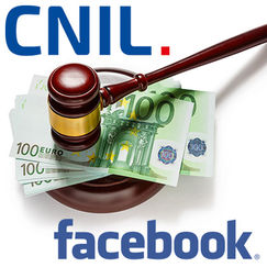 Données personnelles Facebook écope de 150 000 € d’amende