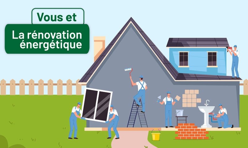 Économies d’énergie (infographie) Vous et la rénovation énergétique de votre logement en 2024