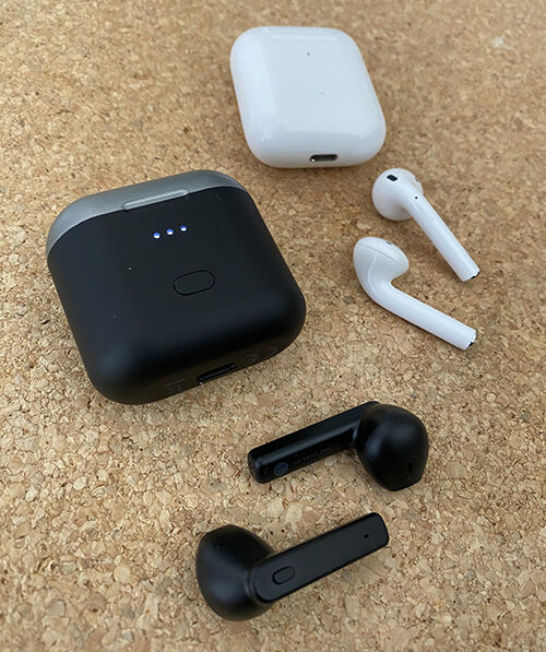 APPLE Ecouteurs - Airpods - Bluetooth - Blanc pas cher 