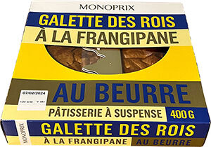 Promo Galettes des Rois Frangipane CARREFOUR EXTRA Beurre, 4-6