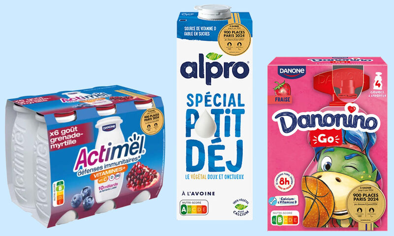 Étiquetage nutritionnel Danone décide de retirer le Nutri-Score