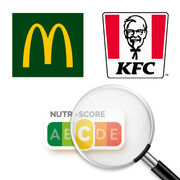Étiquetage nutritionnel Un Nutri-Score bien discret chez McDonald’s et KFC