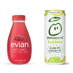 Evian Fruits & Plantes et Innocent Bubbles Des eaux pas si innocentes