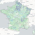 Fournisseur d’accès à Internet •
Une carte pour connaître les débits près de chez soi