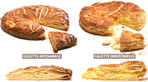 Différence galette artisanale industrielle Différence galette artisanale industrielle