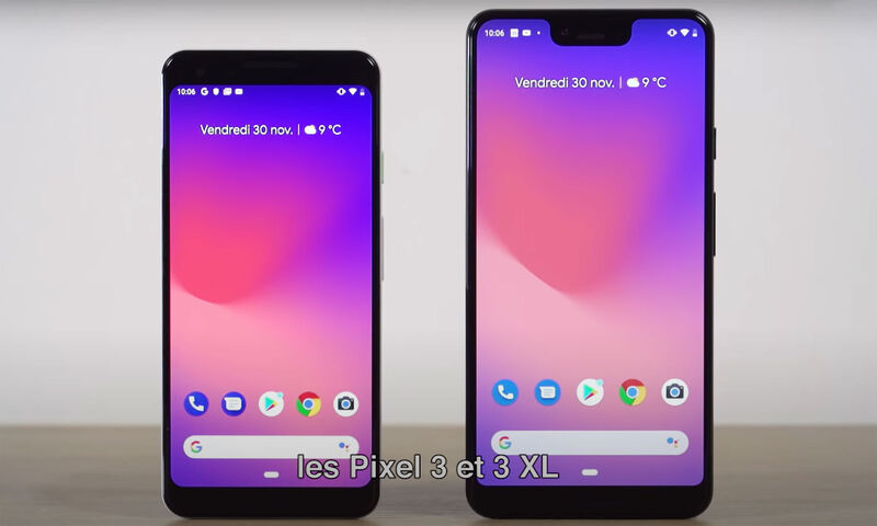 Google Pixel 3 et Pixel 3 XL (vidéo) Prise en main