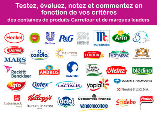 Capture d’écran du site www.monavislerendgratuit.com de Carrefour.