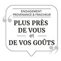 Grande distribution •
Un futur logo pour le "frais et local"