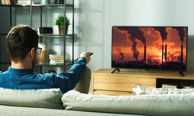 Impact carbone Regarder la télé, ça pollue !