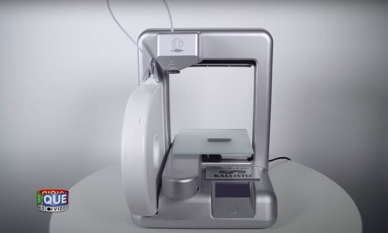 Impression 3D à domicile (vidéo) Prise en main de la Cube