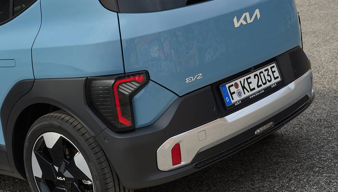 Attention aux feux arrière, très exposés aux chocs.