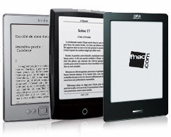 Les eBooks Kindle, Kobo et Cybook Odyssey