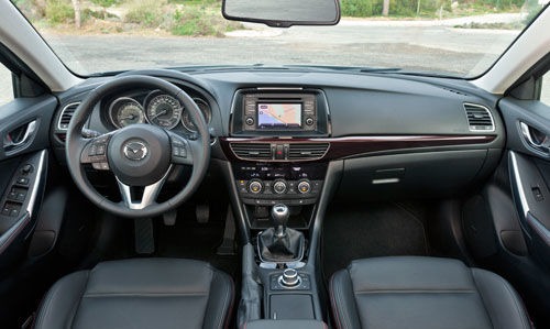 Une qualité de fabrication appréciable à bord de la Mazda 6.