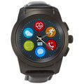 Montre connectée MyKronoz •
Des aiguilles et un écran tactile