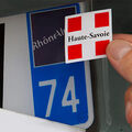 Autocollant de personnalisation interdit