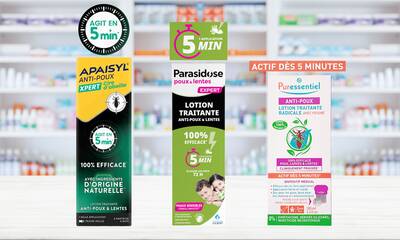 Produits anti-poux Les fausses promesses des traitements express