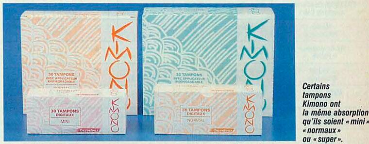 Protections menstruelles  Des questions qui persistent depuis 50 ans