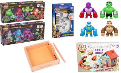 Rappel de jouets Du sable magique, mais amianté