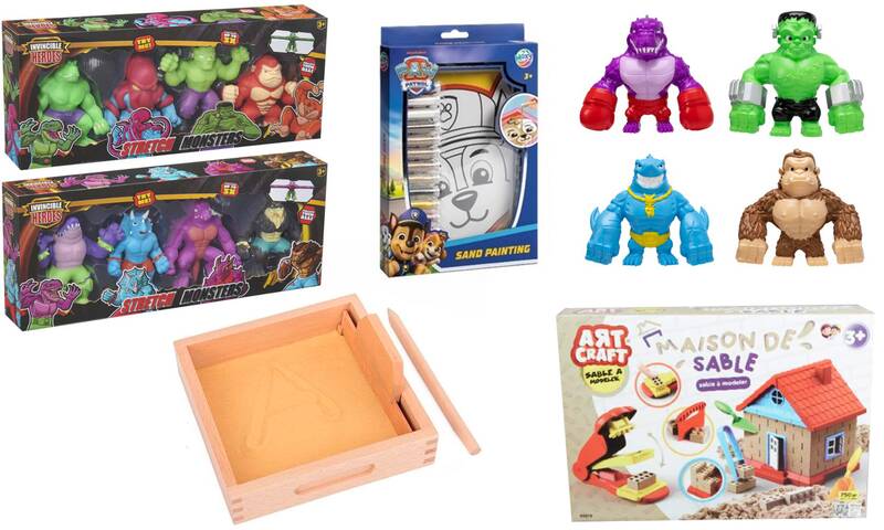 Rappel de jouets Du sable magique, mais amianté