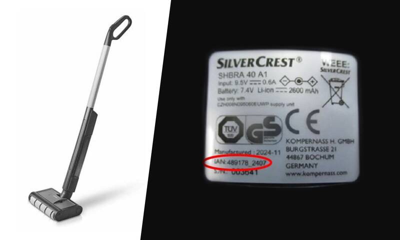 Rappel Lidl : un nettoyeur de sols Silvercrest présente un risque d’incendie