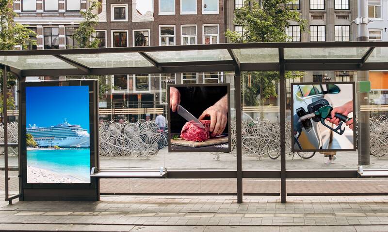 Réchauffement climatique Amsterdam interdit la publicité pour la viande, les voyages en avion ou les voitures