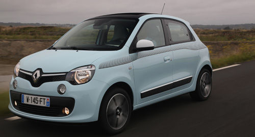 Renault Twingo bleue
