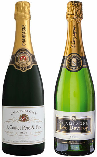 Champagnes J. Contet Père & Fils et Léo Deviroy