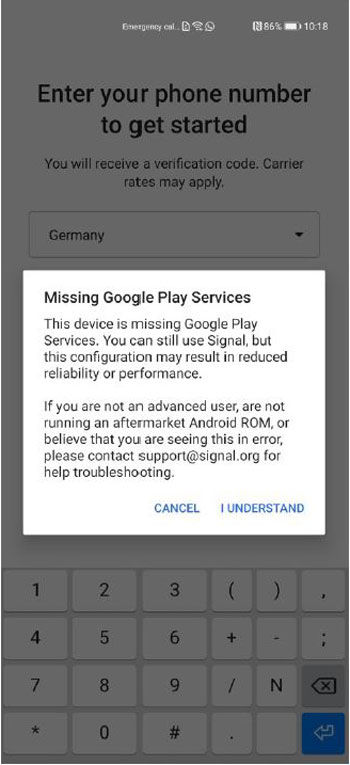 Huawei sans Google - Play service