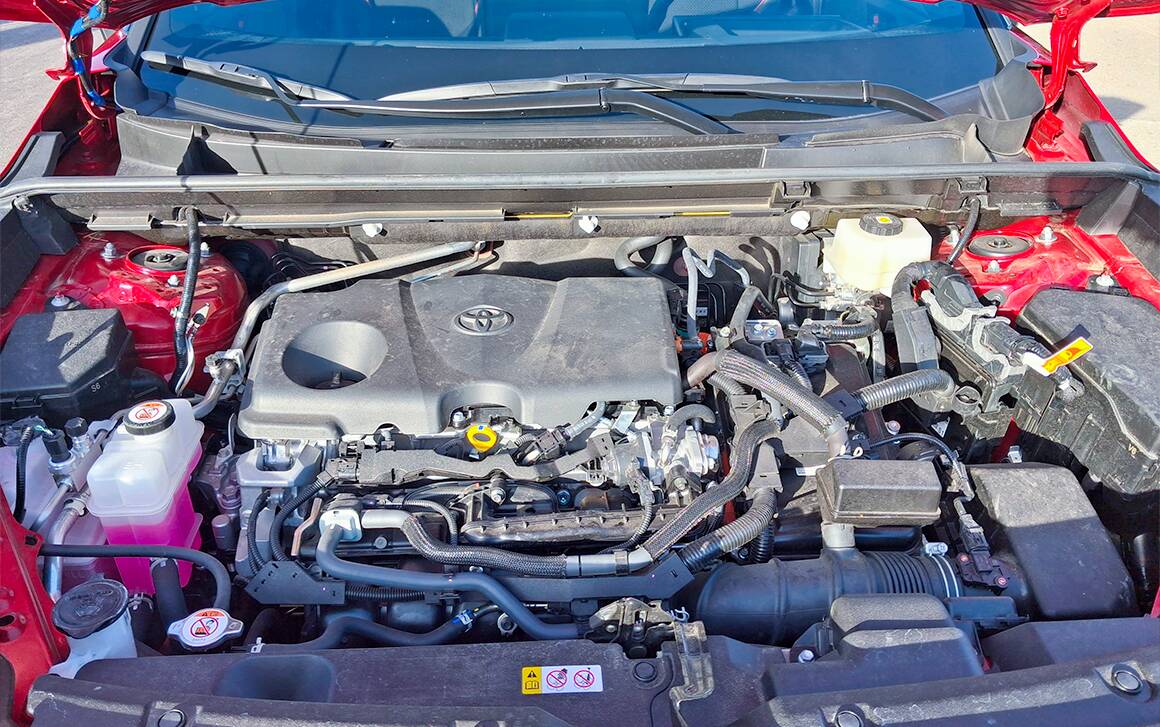 Vue du moteur