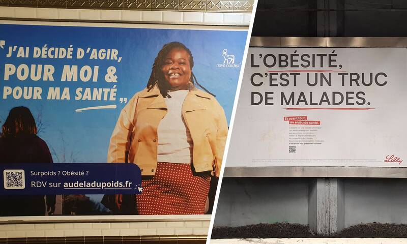 Traitements de l’obésité Deux campagnes de publicité sanctionnées