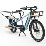 Vélo cargo électrique Prise en main du Decathlon R500e