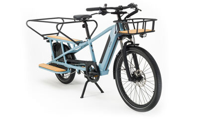 Vélo cargo électrique Prise en main du Decathlon R500e