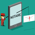Gare aux arnaques des faux courriels de notaires !