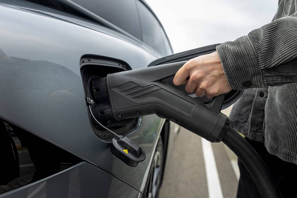 La recharge est un des points forts de la routière. La recharge est un des points forts de la routière.