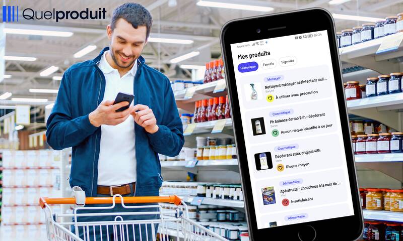 Appli QuelProduit Une application gratuite pour choisir ses produits alimentaires, cosmétiques et ménagers Appli QuelProduit Une application gratuite pour choisir ses produits alimentaires, cosmétiques et ménagers