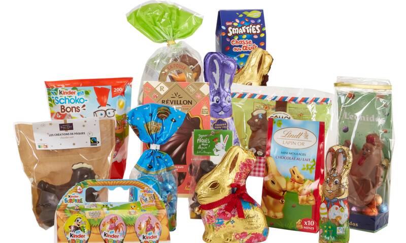 Chocolats de Pâques Le protocole
